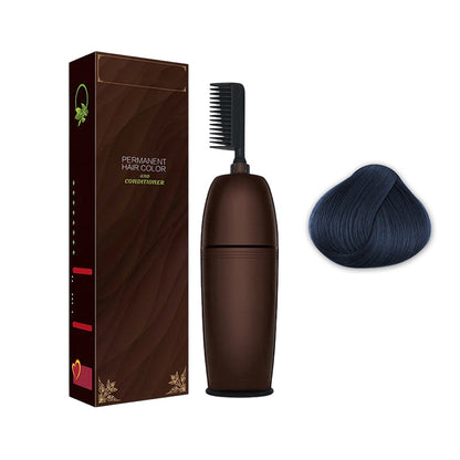 Plant-Extract Gentle Hair Dye for Gray Coverage