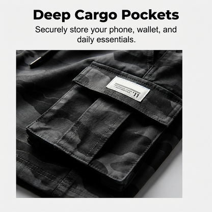 🏃‍♂️💨 Taktische Cargoshorts für Herren – lockere Passform für maximale Bewegungsfreiheit