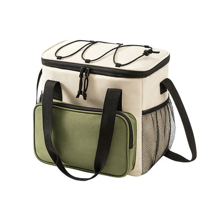 Isolierte Kühltasche mit großem Fassungsvermögen für Picknicks und Outdoor-Aktivitäten