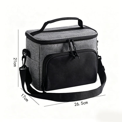 Isolierte Kühltasche mit großem Fassungsvermögen für Picknicks und Outdoor-Aktivitäten