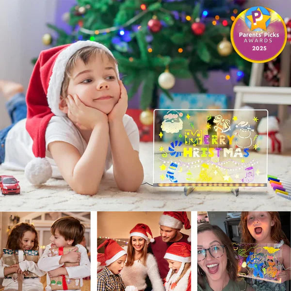 ✨Letzte Woche zum Sonderpreis: € 18.99 !!⏳🎨Leuchtende LED-Zeichentafel für Kinder
